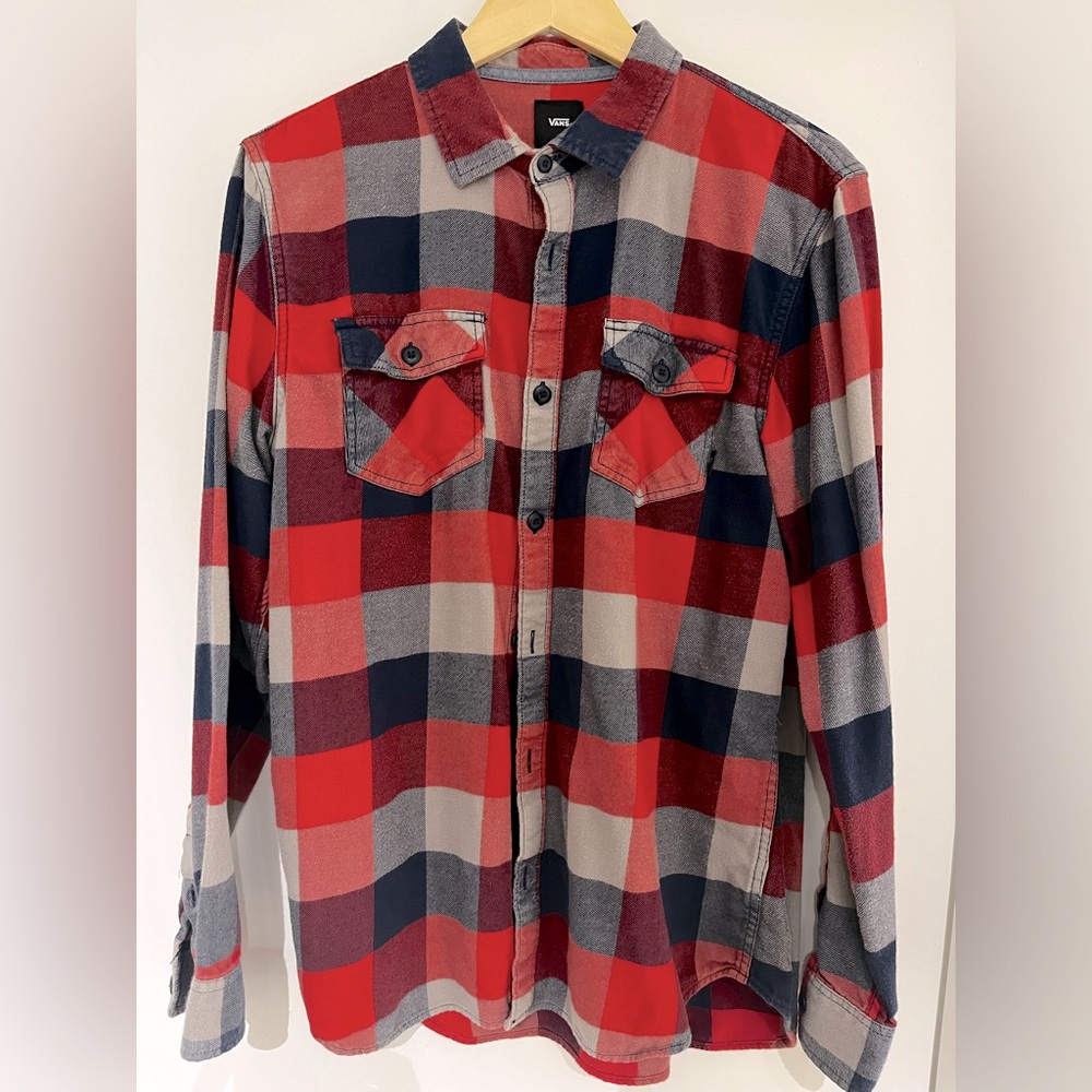 Vans plaid shirt